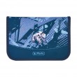 Herlitz Loop Plus TechMech school bag set Boy Polyester Blue, Orange