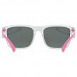 Uvex rookie clear Multi-sport glasses Boy/Girl Full rim Pink, Translucent