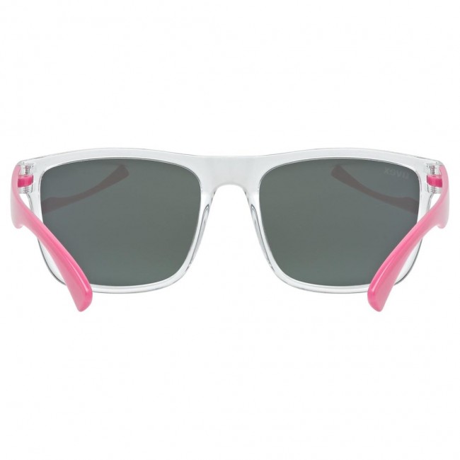 Uvex rookie clear Multi-sport glasses Boy/Girl Full rim Pink, Translucent