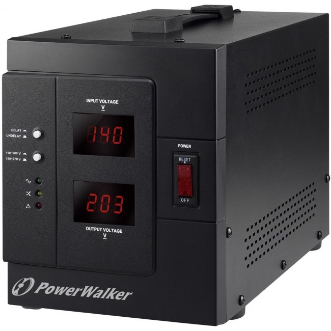 PowerWalker AVR 3000/SIV voltage regulator 230 V Black