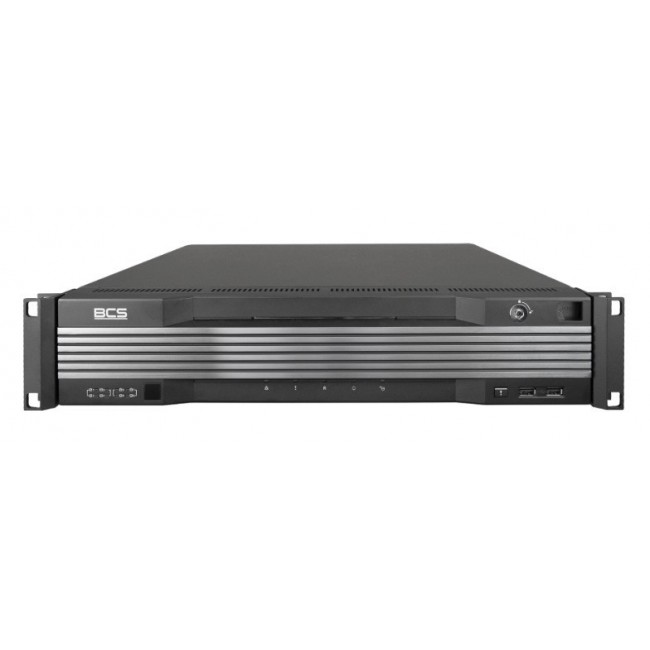BCS BCS-U-NVR6408R-A-4K(2X12TB) 2U Black
