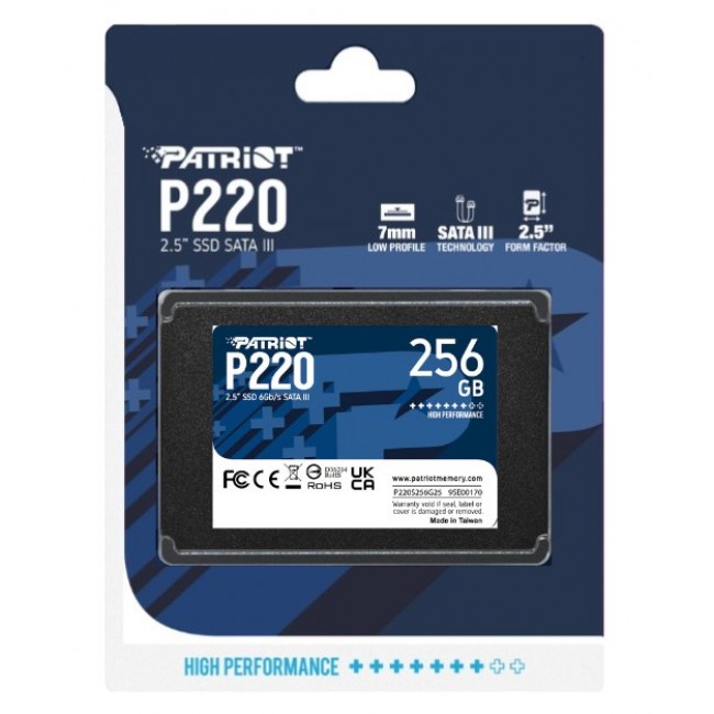 Patriot Memory P220 256GB 2.5 Patriot Memory P220 256GB 2.5
