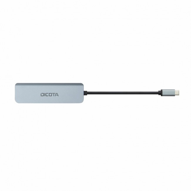 DICOTA D32060 5-in-1 4K PD 100 W USB Type-C Video Hub Silver