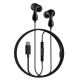 Baseus Encok CZ20 Headset Wired In-ear Calls/Music USB Type-C Black Baseus Encok CZ20 Headset Wired In-ear Calls/Music USB Type-C Black