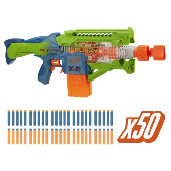 NERF Elite 2.0 Double Punch Blaster + Hasbro F6363 Darts