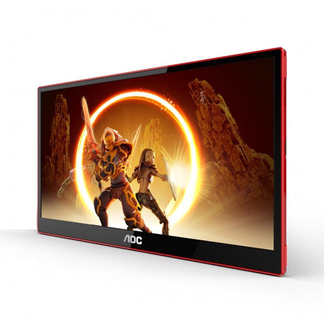 AOC 16G3 portable TV/monitor Portable monitor Black, Red 39.6 cm (15.6 AOC 16G3 portable TV/monitor Portable monitor Black, Red 39.6 cm (15.6