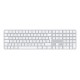 Apple Magic keyboard Universal USB + Bluetooth QWERTZ German White Apple Magic keyboard Universal USB + Bluetooth QWERTZ German White