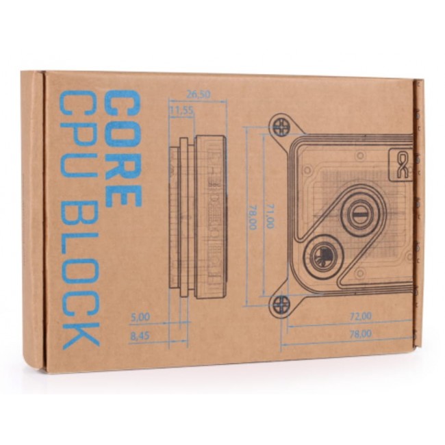Alphacool Core 1 LT Aurora Water block Alphacool Core 1 LT Aurora Water block