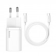 BASEUS MAINS CHARGER WITH CABLE TZCCSUP-L02 1C