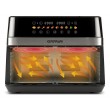 G3 Ferrari G10223 fryer Double 12 L Stand-alone 2200 W Hot air fryer Black, Stainless steel