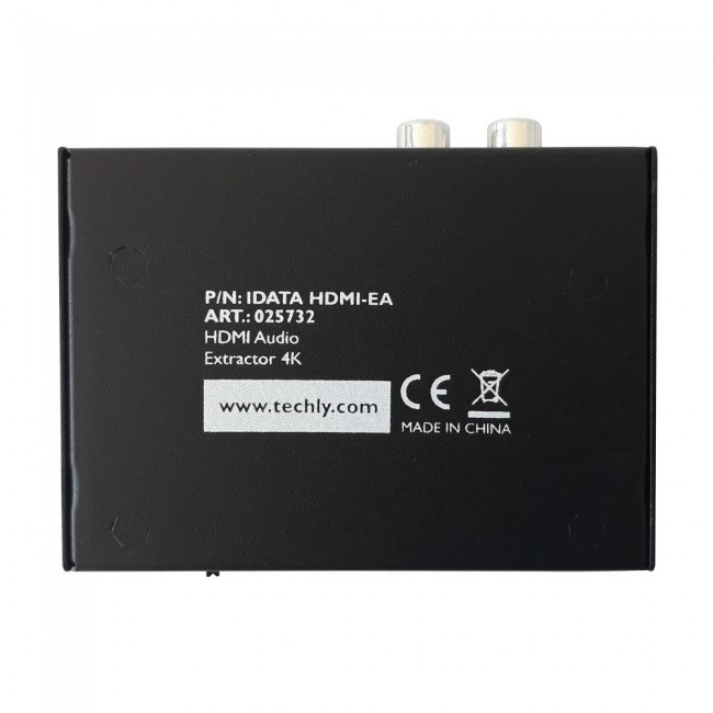 Techly Audio Extractor HDMI SPDIF + RCA R/L IDATA HDMI-EA Techly Audio Extractor HDMI SPDIF + RCA R/L IDATA HDMI-EA