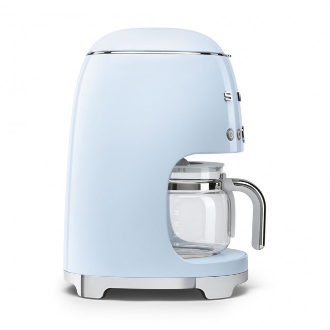 Smeg 50's Style Drip Filter Coffee Machine DCF02PBEU Pastel Blue
