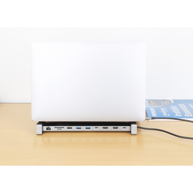 MANHATTAN 10-in-1 4K USB-C PD Dockingstation 2xHDMI MANHATTAN 10-in-1 4K USB-C PD Dockingstation 2xHDMI