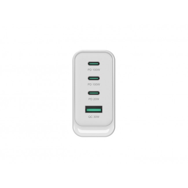 Conceptronic ALTHEA22W100 4-Port 100W GaN USB PD Charger, USB-C x 3, USB-A x 1, QC 3.0, PPS, PD 3.0