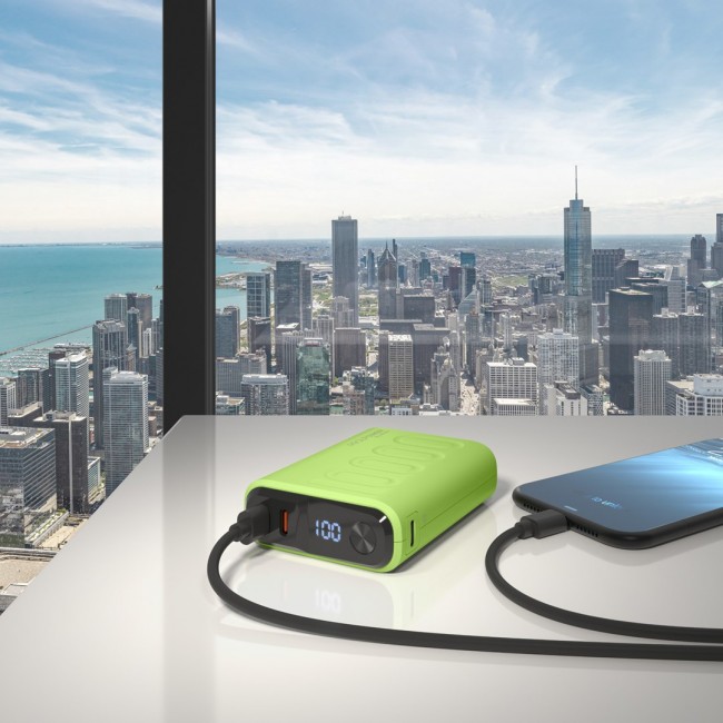 RealPower PB-10000C PD+ 10000 mAh Light Green