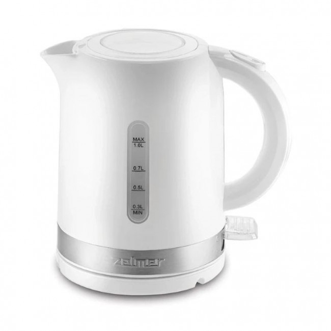 Zelmer ZCK7018 1-litre 1500W electric kettle, white Zelmer ZCK7018 1-litre 1500W electric kettle, white
