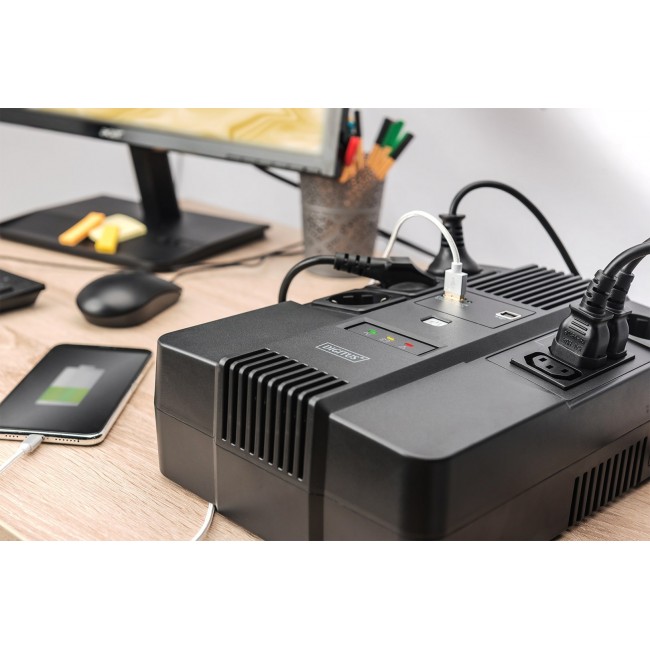 All-in-One USV, 800VA/480W,LED