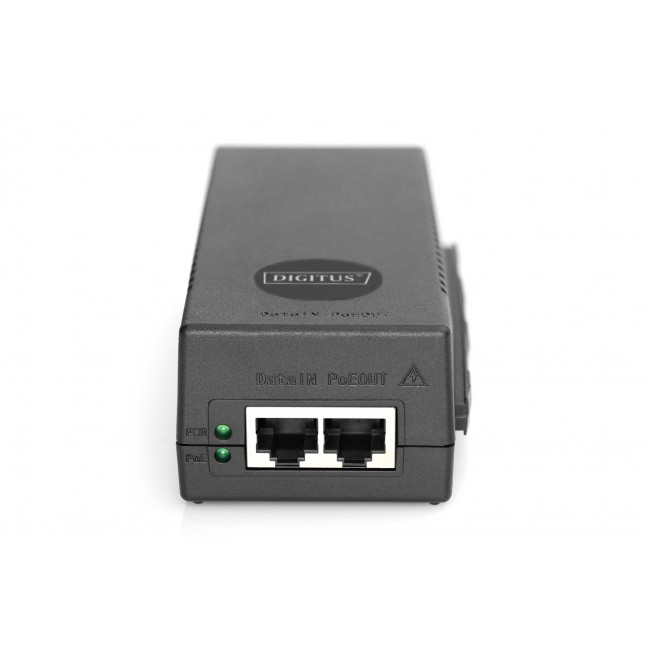 Digitus 10 Gigabit Ethernet PoE+ Injector, 802.3at, 30 W