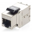 Equip Cat.6A Shielded Keystone Inline Coupler