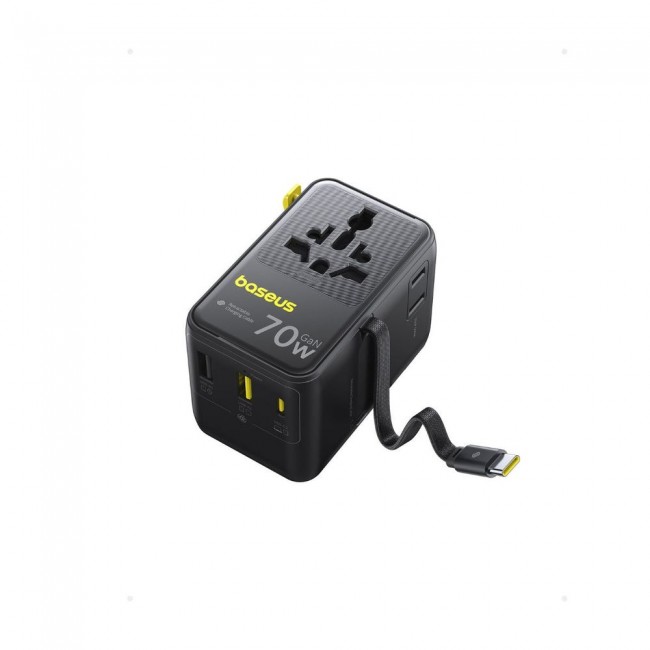 Baseus EnerCore CG11 Universal Black AC Fast charging Indoor