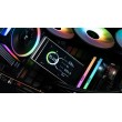 DeepCool LT360 VISION ARGB Processor Liquid cooling kit 12 cm Black 1 pc(s)