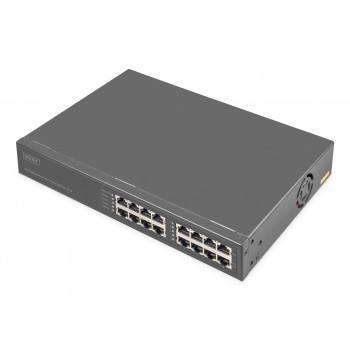 Digitus 8-Port Gigabit Ethernet PoE Injector, 802.3bt, 250 W