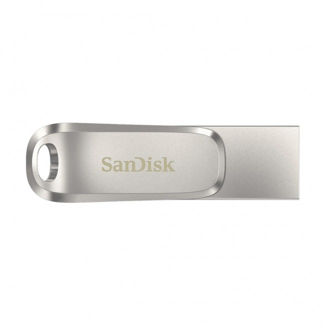 SanDisk Ultra Dual Drive Luxe USB flash drive 512 GB USB Type-A / USB Type-C 3.2 Gen 1 (3.1 Gen 1) Stainless steel