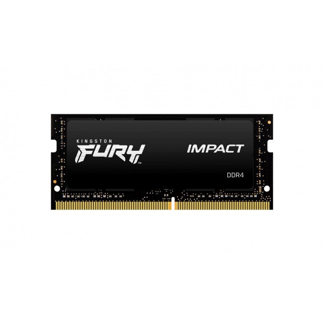 Kingston Technology FURY 32GB 3200MT/s DDR4 CL20 SODIMM Impact Kingston Technology FURY 32GB 3200MT/s DDR4 CL20 SODIMM Impact