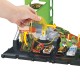 Hot Wheels City Super Recharge Fuel Station with 1:64 Scale Toy Car
