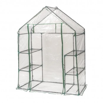Garden greenhouse with dimensions 143x73x195cm, PVC