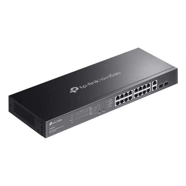 TP-Link Omada ES220GMP network switch Managed L2 Gigabit Ethernet (10/100/1000) Power over Ethernet (PoE) Black TP-Link Omada ES220GMP network switch Managed L2 Gigabit Ethernet (10/100/1000) Power over Ethernet (PoE) Black