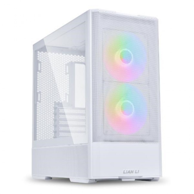 Lian Li LANCOOL 207 PC Case, Midi-Tower, ATX, Tempered Glass - white Lian Li LANCOOL 207 PC Case, Midi-Tower, ATX, Tempered Glass - white