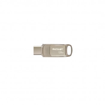 Patriot Memory Tab T560 128GB USB flash drive Dual USB 120MB/s (PS128GT560DS5D) Silver