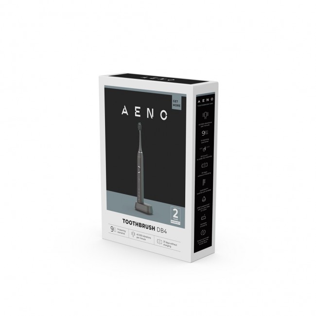 AENO DB4 Adult Sonic toothbrush Black AENO DB4 Adult Sonic toothbrush Black