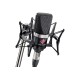 Neumann TLM 102 MT Studio-Set - large-diaphragm condenser microphone with shock mount, black Neumann TLM 102 MT Studio-Set - large-diaphragm condenser microphone with shock mount, black