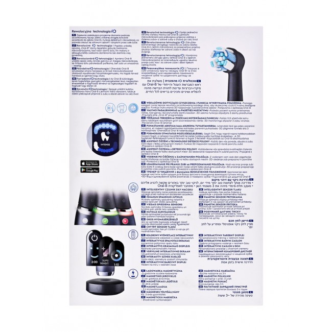 Oral-B iO9 Limited Edition Electric toothbrush Black