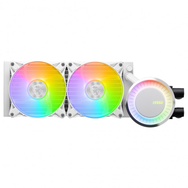 MSI MAG Coreliquid E240 WHITE Motherboard, Processor Liquid cooling kit 12 cm MSI MAG Coreliquid E240 WHITE Motherboard, Processor Liquid cooling kit 12 cm