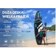 SKATINGER Grey Sports 350x89x15 Yoga SUP Board
