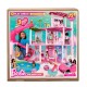 Barbie Dreamhouse Adventures Dreamhouse, 75+ Pieces, Pool Party Doll House with 3 Story Slide
