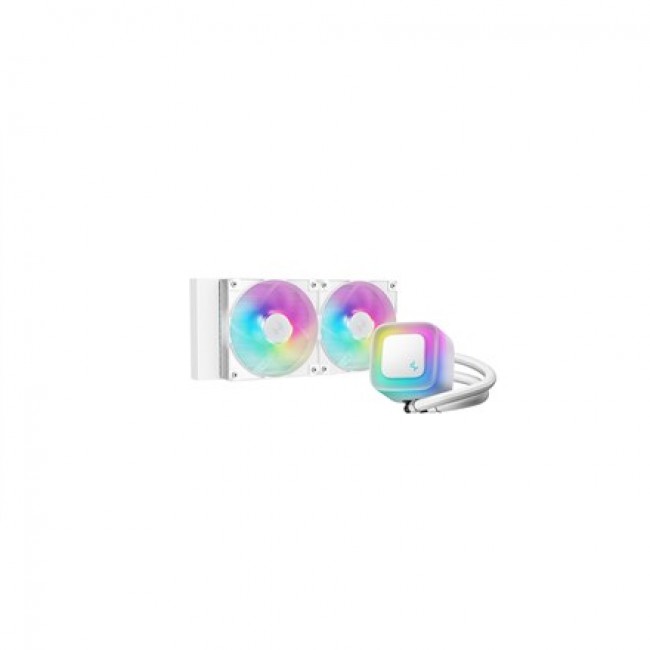DeepCool LE240 V2 Processor All-in-one liquid cooler 12 cm White