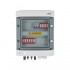 Switchgear attached DCAC hermetic IP65 EMITTER with DC surge arrester Dehn 1000V type 2, 2 x PV string, 2 x MPPT // og. AC Dehn type 2, 10A 3-F