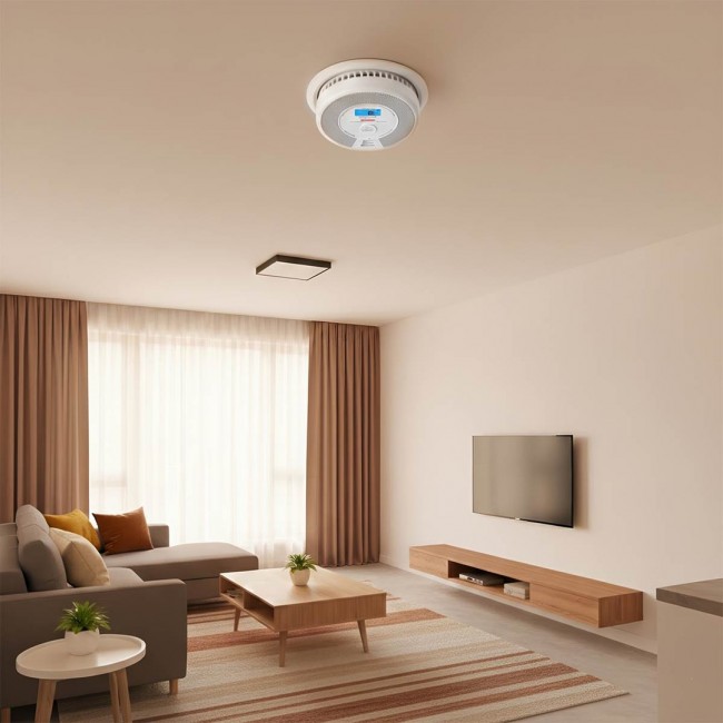 X-Sense SC07-MR smart smoke detector Photoelectrical reflection detector Interconnectable Wireless connection X-Sense SC07-MR smart smoke detector Photoelectrical reflection detector Interconnectable Wireless connection
