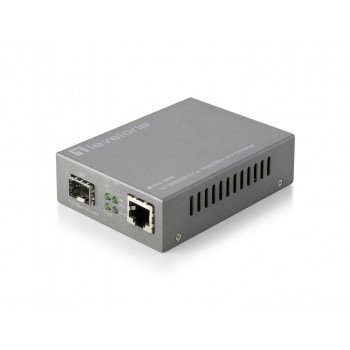 LevelOne RJ45 to SFP Managed Fast Ethernet Media Converter