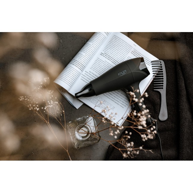 Adler AD 2267 hair dryer Black, 2500 W