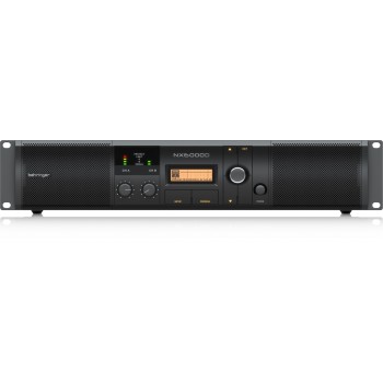 Behringer NX6000D audio amplifier 2.0 channels Home Black
