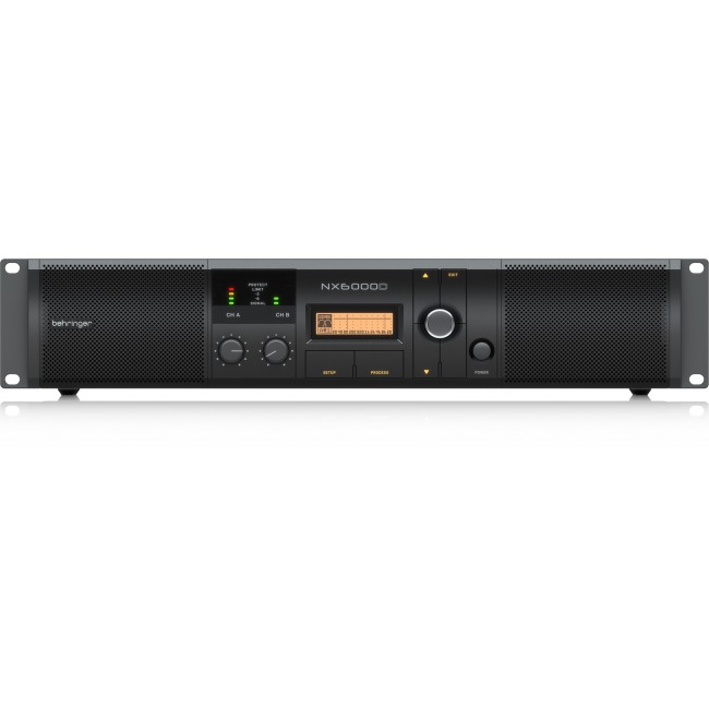 Behringer NX6000D audio amplifier 2.0 channels Home Black Behringer NX6000D audio amplifier 2.0 channels Home Black