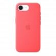 Apple iPhone 17e Silicone Case with MagSafe Bright Guava