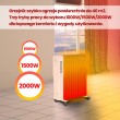 Extralink Oil filled radiator NY-25W1 2500W, 11 fins