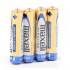 Maxell ALKALINE LR03 LR3 AAA alkaline batteries, 4-pack, 1.5V, foil packaging