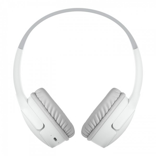 Belkin SoundForm Mini Headset Wireless Head-band Calls/Music USB Type-C White